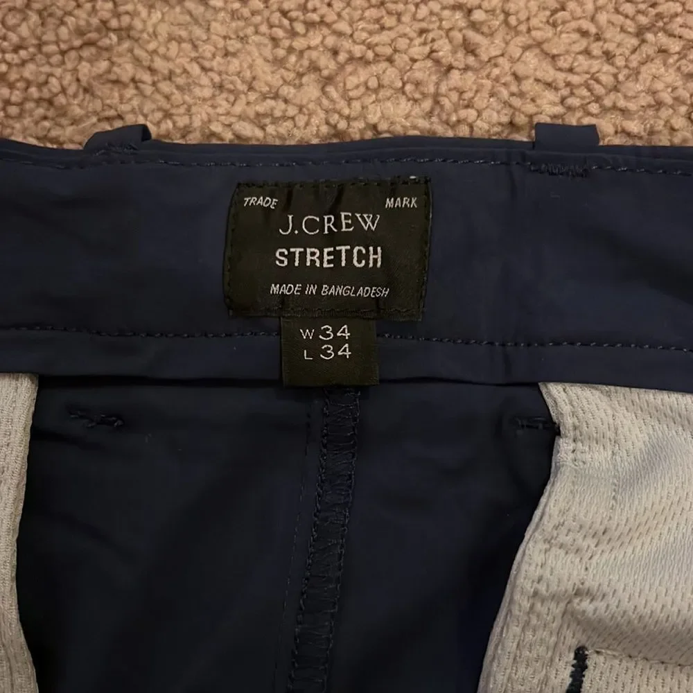 J crew‎ 34x34 navy pants